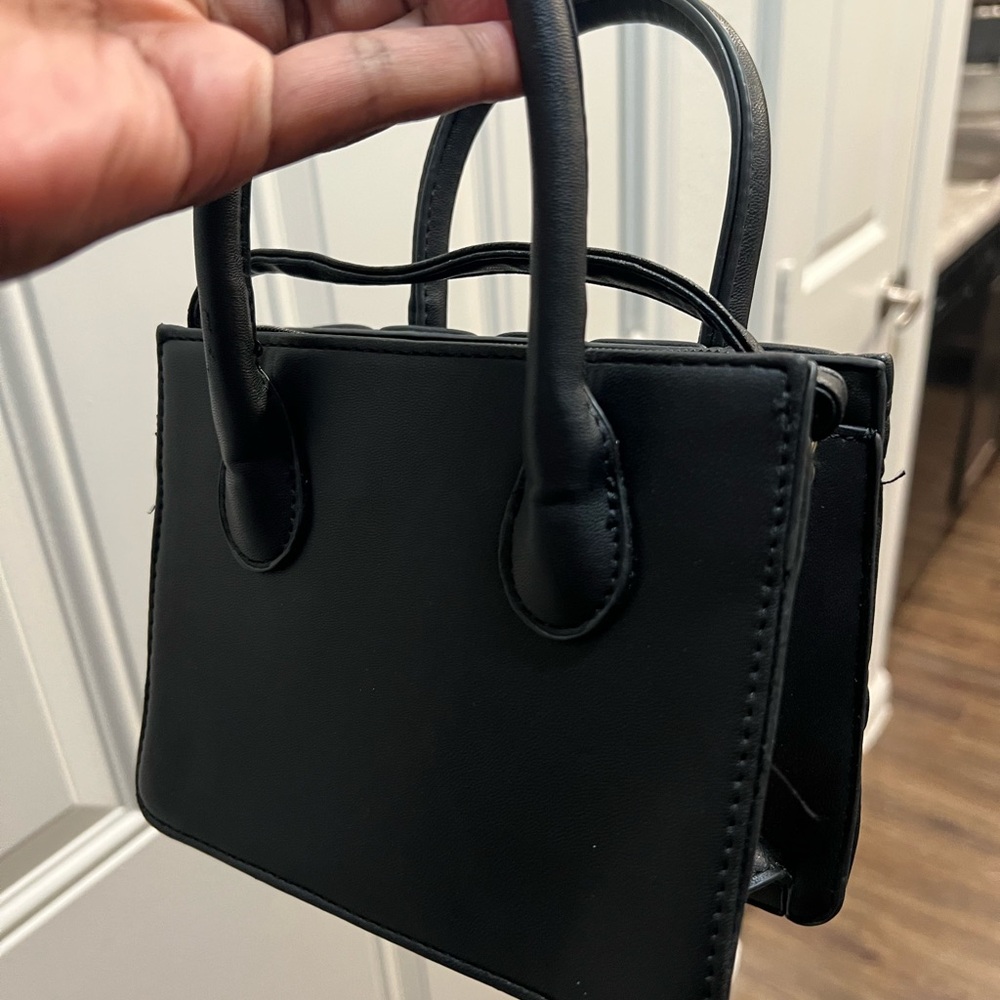 Elegant Black Mini Handbag